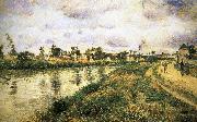 Camille Pissarro Pang map of the sur-oise oil on canvas